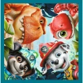 Puzzle Paw Patrol 3w1 3w1 el. Trefl (34903)