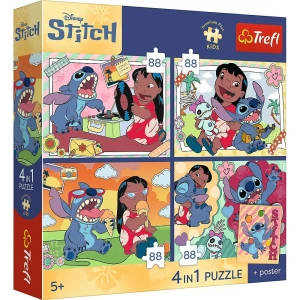 Puzzle Stitch Kosmiczny Stitch Trefl (34699)