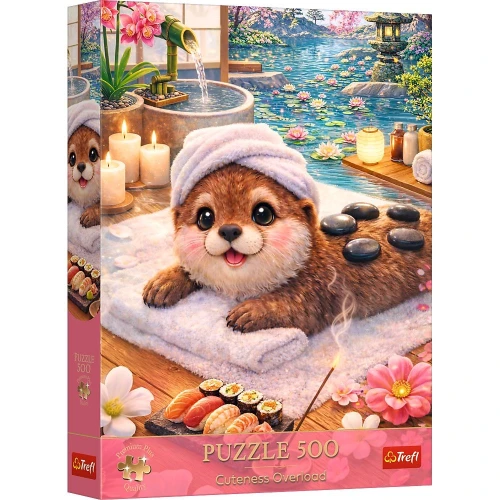 Puzzle Urocza wydra 500 el. Trefl (37643)