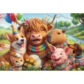Puzzle Urodzinowa ekipa 400 el. Trefl (11211)