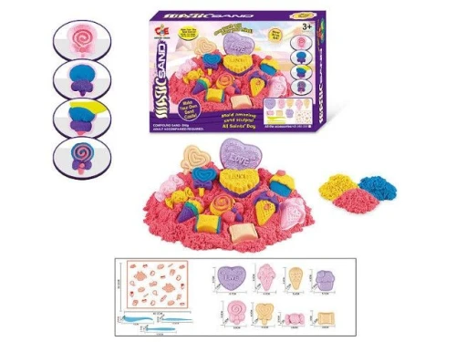 Piasek kinetyczny CUKIERNIA 500G Bigtoys (BPLA5290)