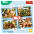 Puzzle Rodzina Treflików Rodzinny spacer Trefl (34692)