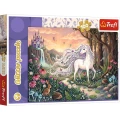 Puzzle Stitch Tęczowy blask jednorożca 100 el. Trefl (16612)