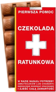 Słodycze Raztunkowa Czekolada mix Kukartka (669)