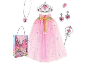 Zestaw piękności peleryna, diadem, różdżka, kolczyki i naszyjnik Adar (636583)