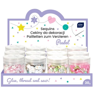 Cekiny 30g mix 30g Interdruk (0)