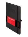 Kalendarz książkowy (terminarz) 2027 MEMOFIX tygodniowy, czarny A5 203mm x 142mm Antra (Kal001461)