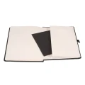 Kalendarz książkowy (terminarz) 2027 MEMOFIX tygodniowy, czarny A5 203mm x 142mm Antra (Kal001461)