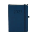 Kalendarz książkowy (terminarz) 2027 MEMOFIX dzienny, granatowy A5 203mm x 142mm Antra (Kal001454)