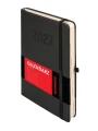 Kalendarz książkowy (terminarz) 2027 MEMOFIX dzienny, czarny A5 203mm x 142mm Antra (Kal1451)