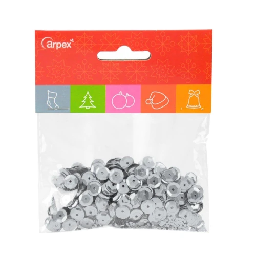 Cekiny srebrne 15g Arpex (BN4802SRE-0859)