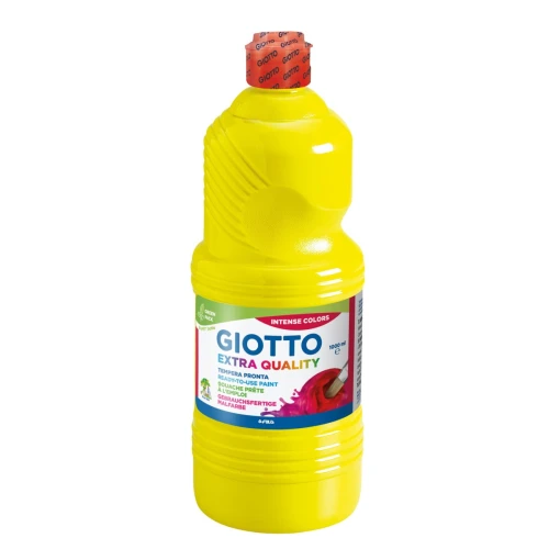 Farba tempera primary yellow kolor: żółty 1000ml 1 kolor. Giotto (533402)
