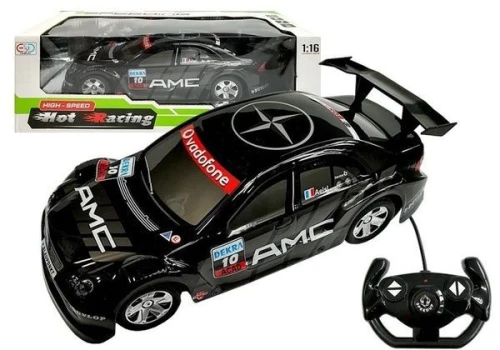 Samochód Zdalnie Sterowane R/C Sportowe 1:16 Czarne Lean (5414)