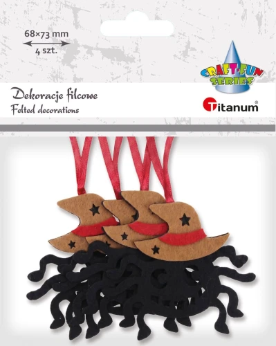 Ozdoba filcowa Craft-fun Series Titanum Craft-Fun