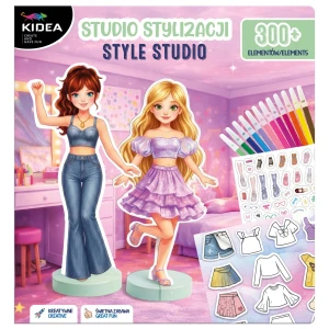 Zestaw kreatywny STUDIO STYLIZACJI  300 el Kidea (SSTY300KA)