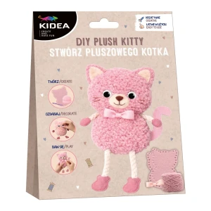 Zestaw kreatywny STWÓRZ PLUSZOWEGO KOTKA Kidea (SPLKKA)