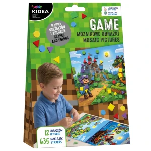 Mozaika MOZAIKOWE OBRAZKI KOLORY I KSZTAŁTY GAME Kidea (MOKKGKA)