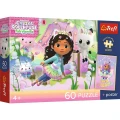 Puzzle Gabby PREMIUM PLUS KIDS Gabi i kocie przygody 60 el. Trefl (17431)