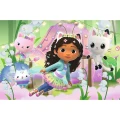 Puzzle Gabby PREMIUM PLUS KIDS Gabi i kocie przygody 60 el. Trefl (17431)