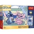 Puzzle Stitch PREMIUM PLUS KIDS Zabawa ze Stitchem 60 el. Trefl (17430)