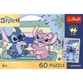 Puzzle Stitch PREMIUM PLUS KIDS Zabawa ze Stitchem 60 el. Trefl (17430)