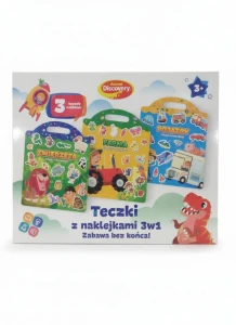 Naklejka (nalepka) TECZKI Z NAKLEJKAMI 3W1 Dumel (DD30894)