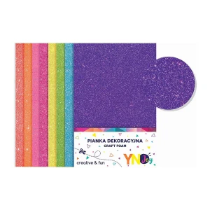 Arkusz piankowy Interdruk pianka dekoracyjna NC-010 kolor: mix 8 ark. (IPIANC015)