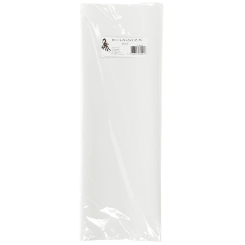 Bibuła gładka BIAŁA gładka biała 700mm x 500mm (01)