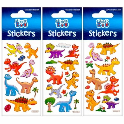 Naklejka (nalepka) Stickerboo dinozaur (382532)