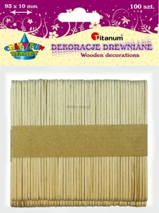 Ozdoba drewniana Titanum Craft-Fun Series patyczki (BG017)
