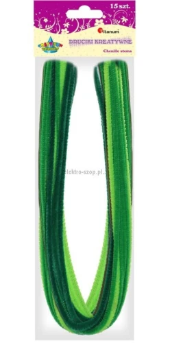 Drucik Titanum Craft-Fun Series kreatywny kolor: zielony 500mm 15 szt (109 20 005)