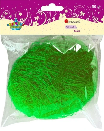 Sizal Titanum Craft-Fun Series zielony 30g