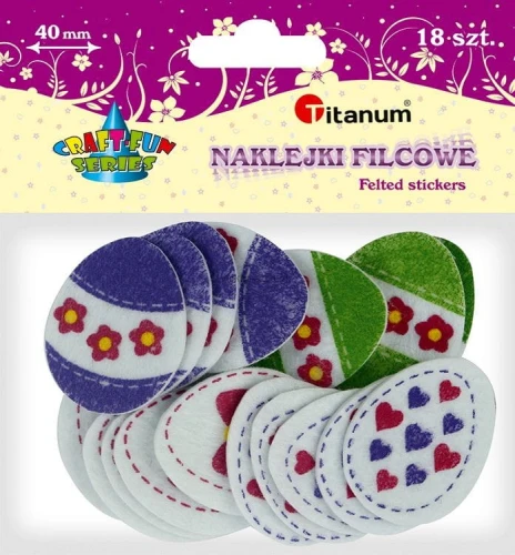 Naklejka (nalepka) Titanum Craft-Fun Series Pisanka (E33)