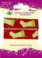 Wstążka Titanum Craft-Fun Series Xmas nadruk skarpety 15mm czerwona 3m (363076)