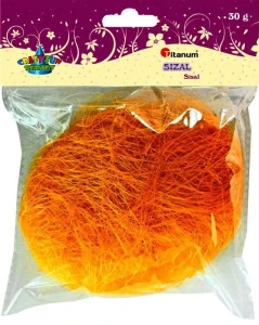 Sizal Titanum Craft-Fun Series pomarańczowy 30g