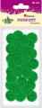 Pompony Titanum Craft-Fun Series zielone 30 szt (352952)