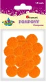 Pompony Titanum Craft-Fun Series pomarańczowe 15 szt