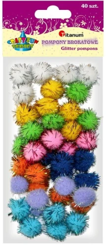 Pompony Titanum Craft-Fun Series mix 40 szt (282822)