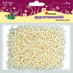Ozdoba styropianowa Titanum Craft-Fun Series kulki (5mm/8g/X111)