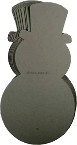 Ozdoba piankowa Titanum Craft-Fun Series bałwanek 10 szt (16084A)