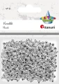 Koraliki kreatywne Titanum Craft-Fun Series srebrne (XBL02)