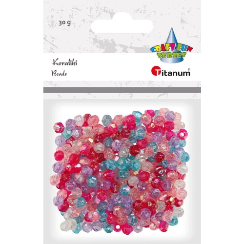 Koraliki kreatywne Titanum Craft-Fun Series kolorowe (18063)