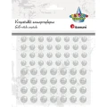 Kryształki Titanum Craft-Fun Series samoprzylepne 50 szt białe (DIY1801A)