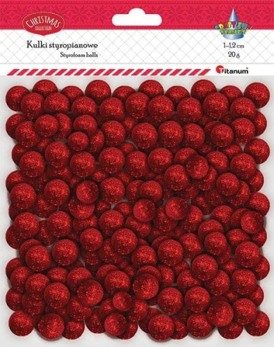 Ozdoba styropianowa Titanum Craft-Fun Series kulki (20WS0320-2)
