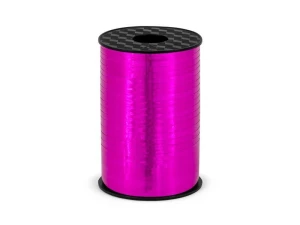 Wstążka Partydeco plastikowa 5mm różowy 225m (PRM5-006)