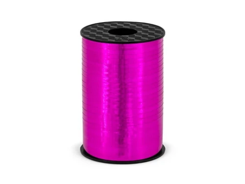 Wstążka Partydeco plastikowa 5mm różowy 225m (PRM5-006)