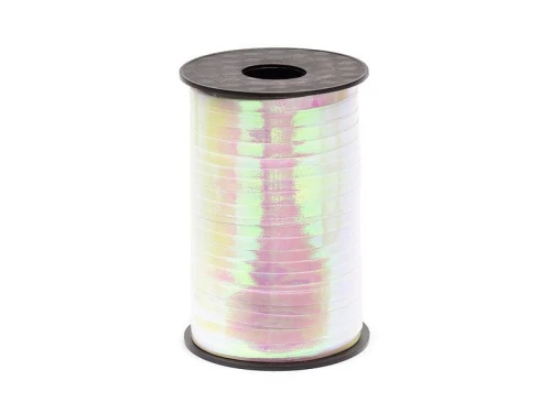 Wstążka Partydeco opalizujący 5mm opalowy 225m (PRI5-017)