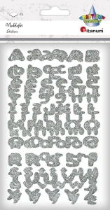 Naklejka (nalepka) Titanum Craft-Fun Series alfabet (21TX-092814S)