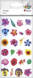 Naklejka (nalepka) Titanum Craft-Fun Series Kwiaty (FZH FLOWERS1)