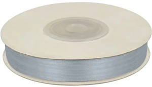 Wstążka Titanum Craft-Fun Series satynowa 30mm srebrny 50m (TS3-018)